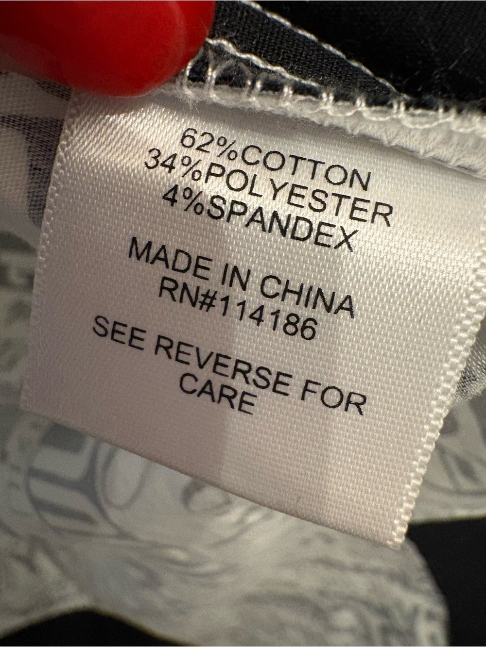 Juicy Couture Black & White Logo-Print Top with Tag Detail - Picture 3 of 4